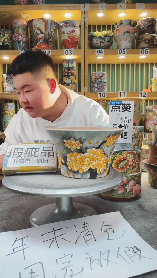 【闪购商品】瓷片默认微瑕一物一拍0116-079