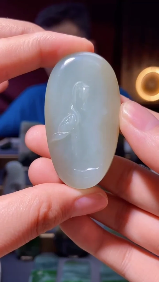 和田玉未镶嵌摆件yc