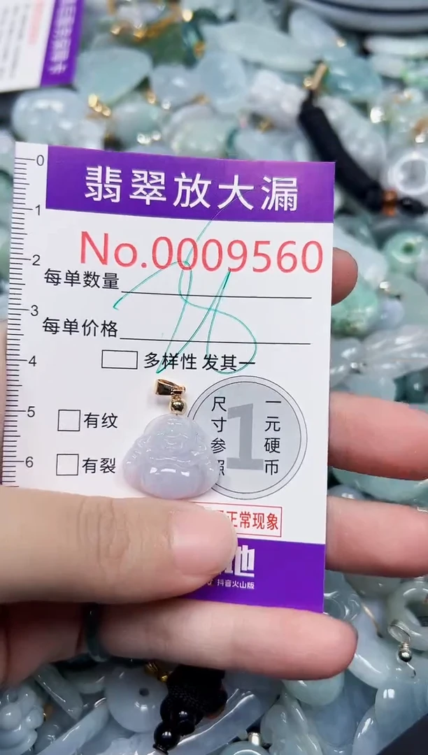 颈饰未镶嵌翡翠9560