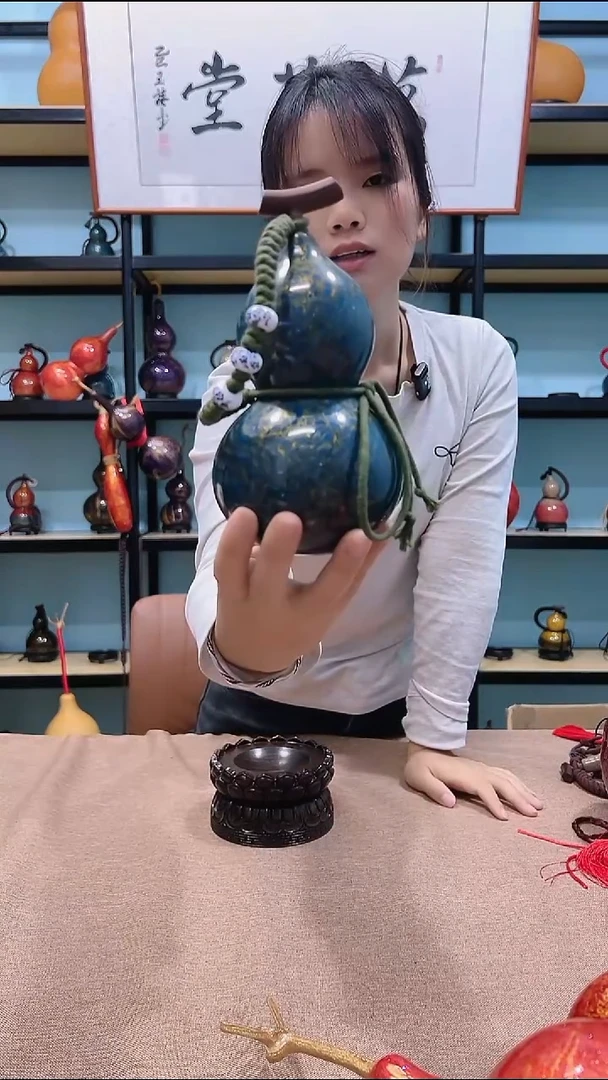大漆工艺品天然酒壶400毫升