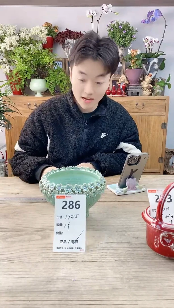 小玩子花盆直播编号286