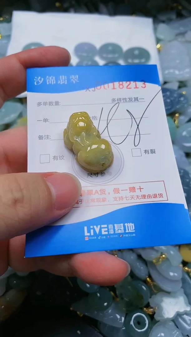翡翠未镶嵌颈饰闪购商品0018213