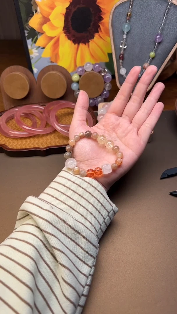 未镶嵌手串水晶1