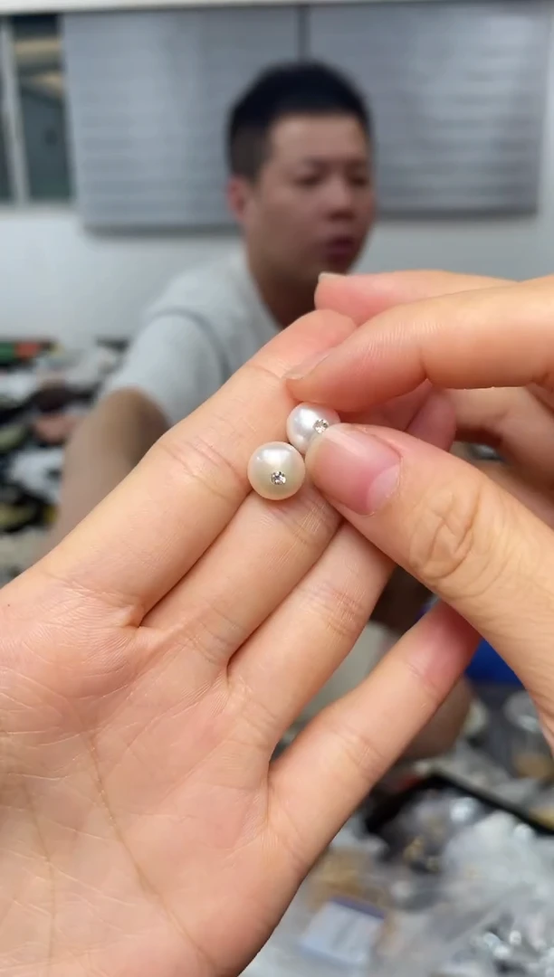 未镶嵌耳饰淡水珍珠（多样性发一件）