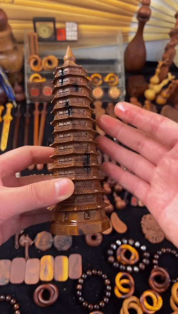 【闪购商品】木枣木13层文昌塔一物一拍