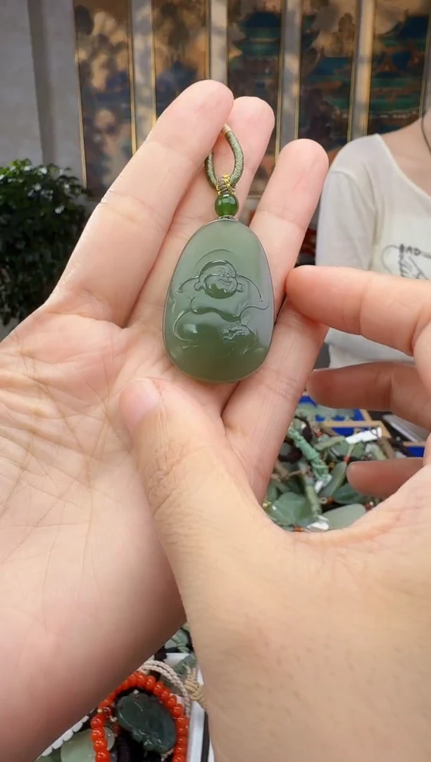 未镶嵌和田玉挂件拍一发一