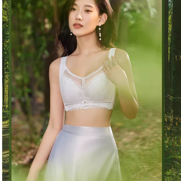 康舒*8543 记忆软钢圈CD通杯薄款全罩杯大胸 显小 上托文胸36-44