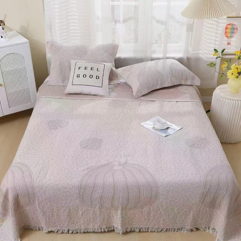 多功能纱布盖毯--秋意南瓜200*230