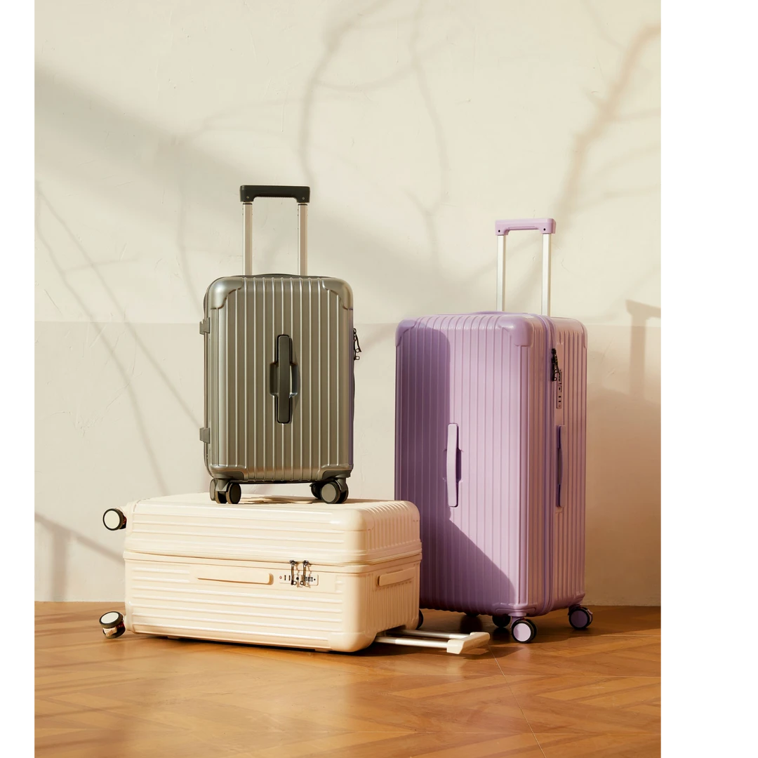Lplus+升级款日家外贸多功能行李箱减震大容量结实耐用行李箱