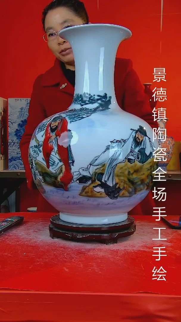 摆件陶瓷景德镇陶瓷 全场手工手绘