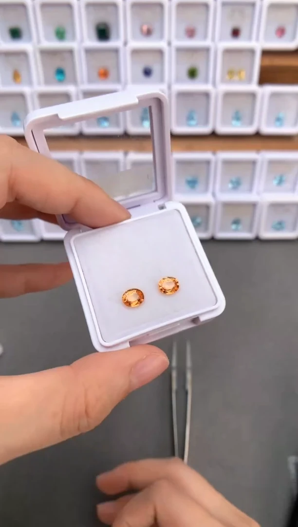 未镶嵌裸石定制石榴石1.68ct