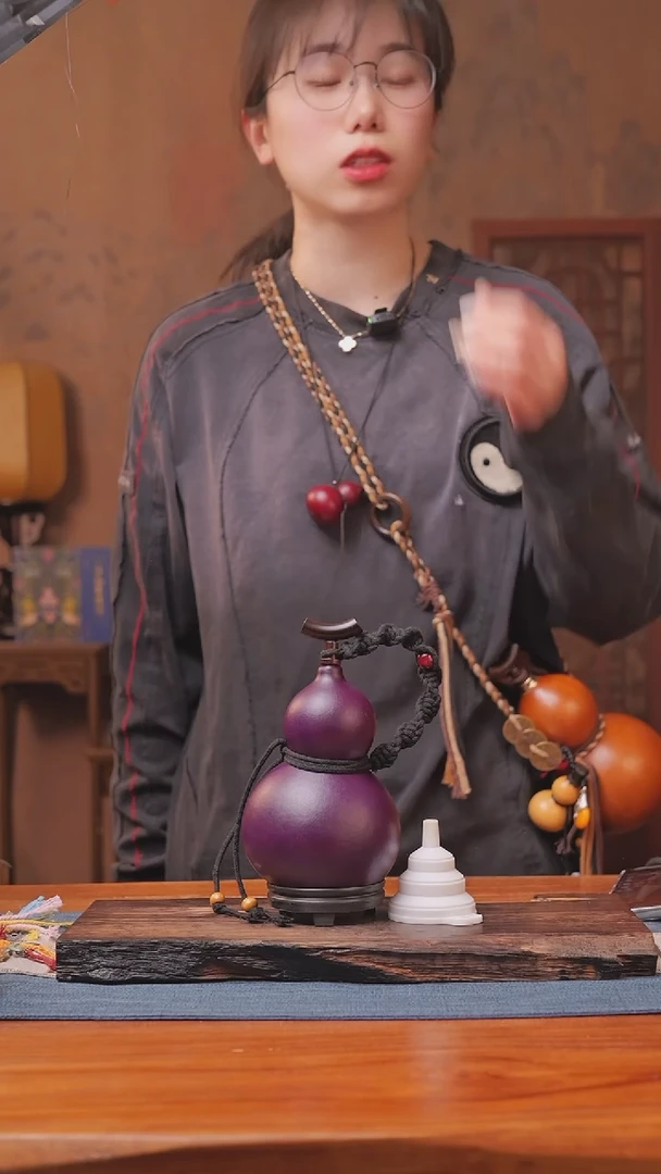 1667号链接精品大漆葫芦现货现发[一物一拍]