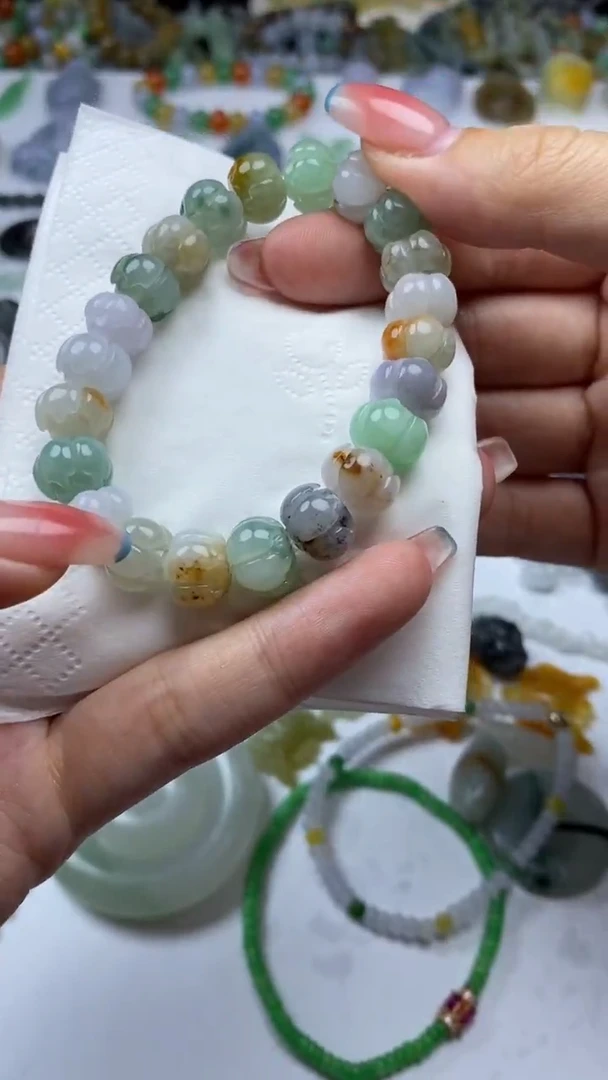 未镶嵌定制翡翠毛货定制不退不换