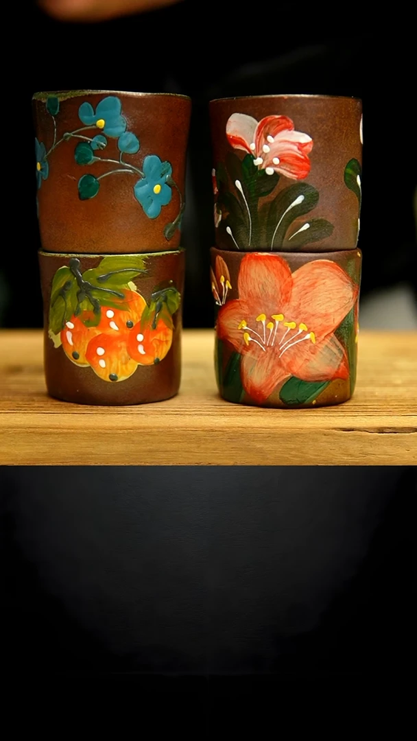 @@陶园瓷舍@@纯手工手绘@高温釉下彩