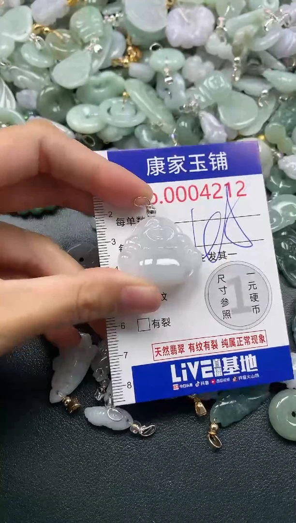 颈饰未镶嵌翡翠4212