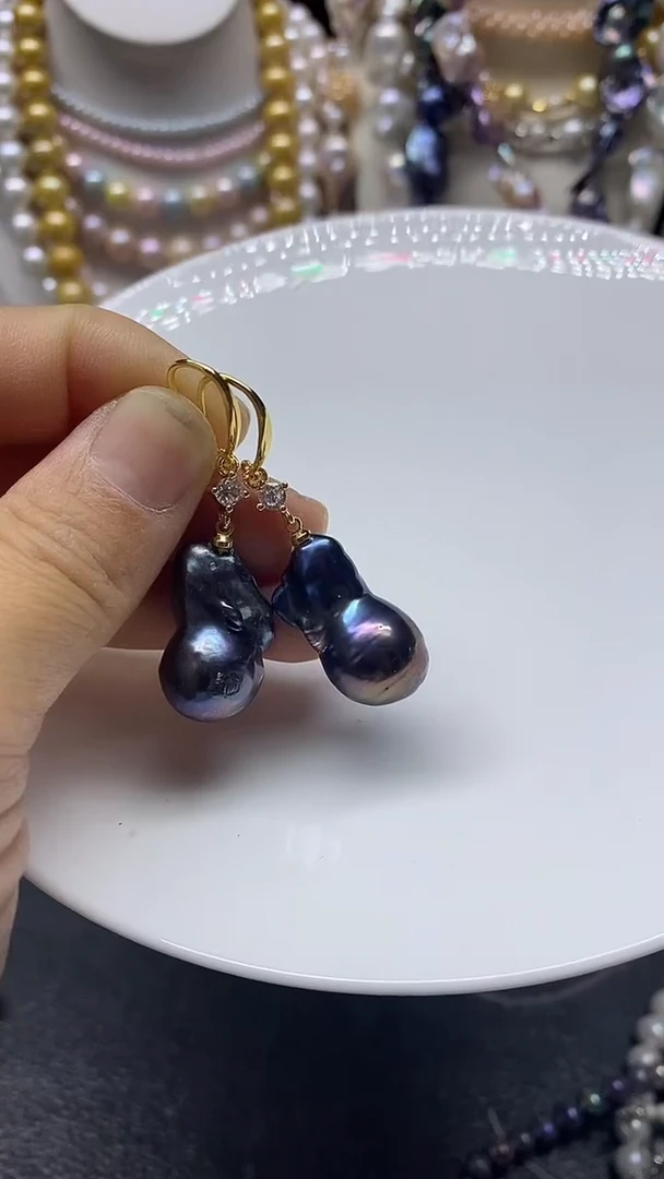 颈饰未镶嵌淡水珍珠多人耳饰