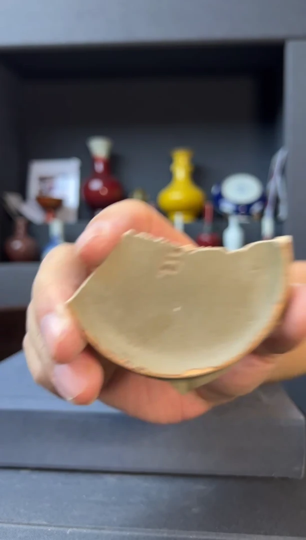 瓷片@**匠黄瓷开片陶瓷瓷片
