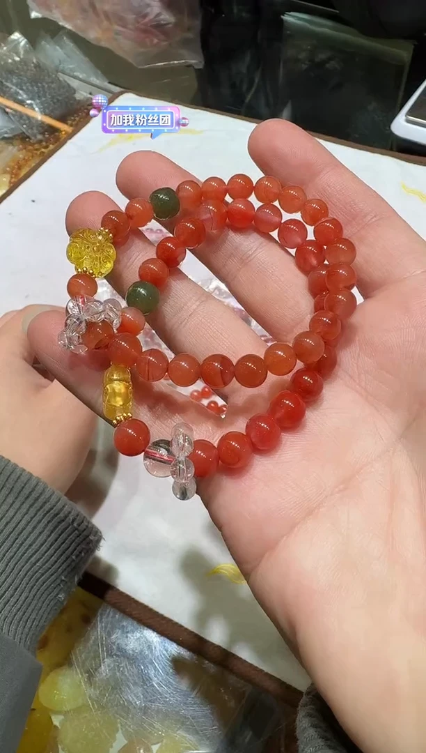 未镶嵌手串南红玛瑙鑫源南红手串约7mm多样性发其一