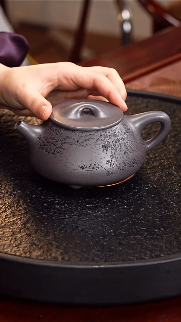 茶壶紫砂DBXS 石瓢24 天青泥 350毫升
