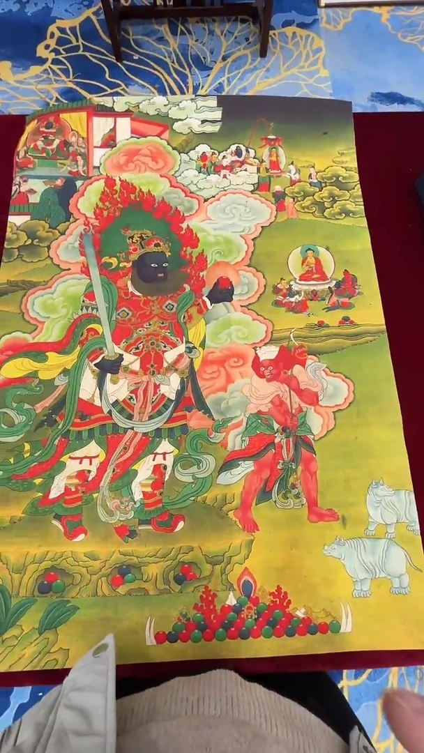 卷轴画唐卡16068