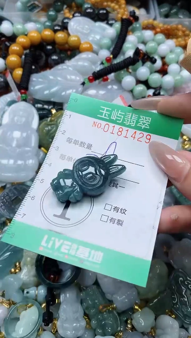 翡翠未镶嵌颈饰闪购0181429