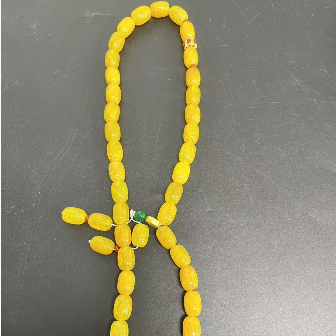 【小杰推荐】玄黄帝珠桶珠项链 （多样性发其一）10044