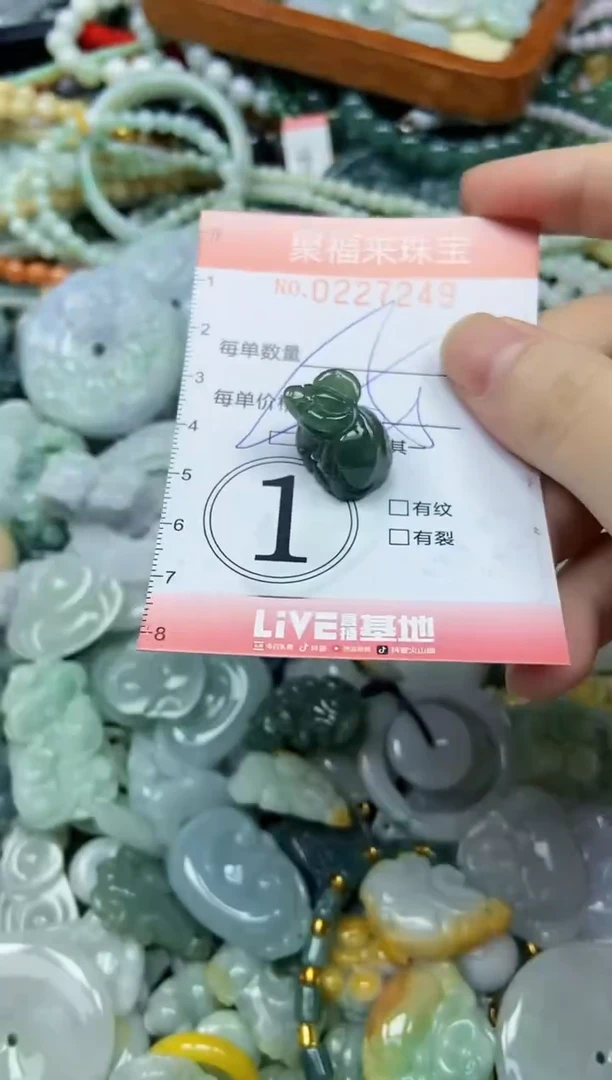 未镶嵌挂件翡翠闪购0227249