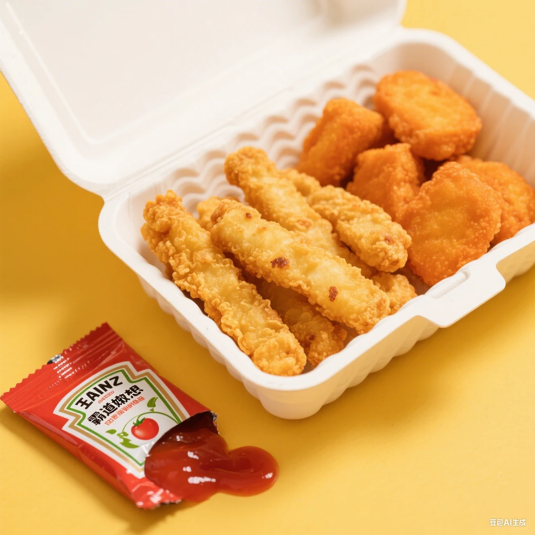 【宾西】原味鸡块麦乐鸡薯条冷冻鸡块鸡薯条空气炸锅半成品食材