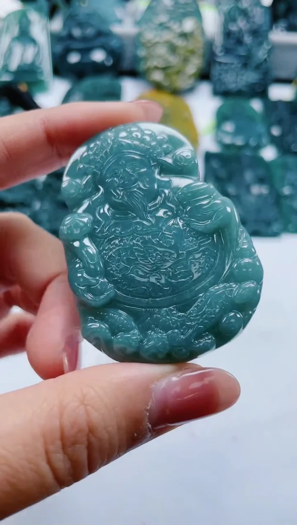 【闪购商品】翡翠颈饰未镶嵌多样性发货一件发货-财神