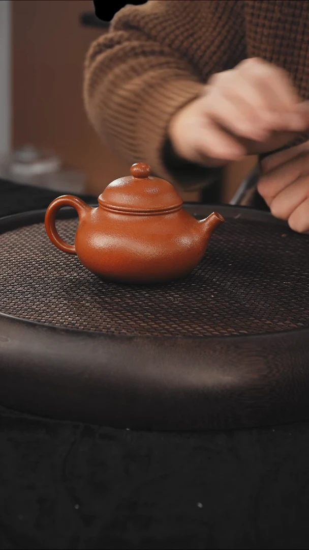 茶壶紫砂容天 降坡泥