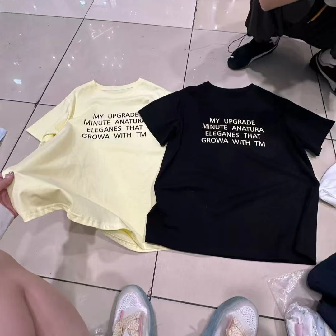 9831 U 韩版女新款夏款时尚洋气百搭休闲短袖