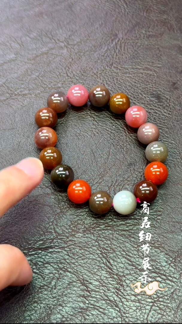 未镶嵌手链玛瑙/玉髓09多样性发一