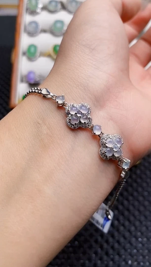 银S925镶嵌戒指翡翠1570