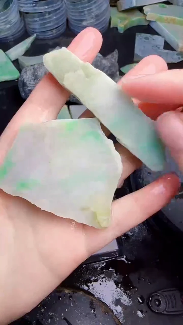 未镶嵌挂件翡翠天然翡翠022