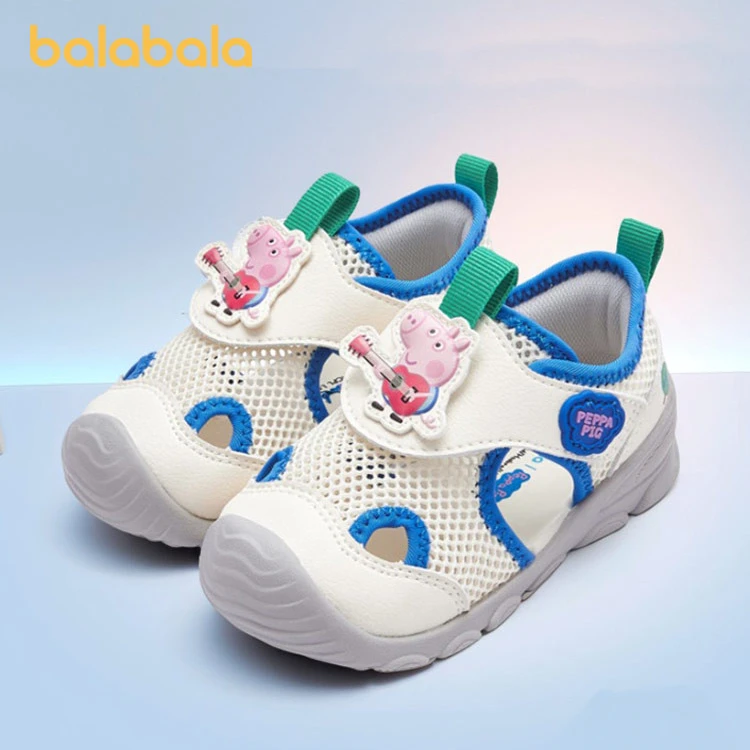 【小猪佩奇IP商场同款】巴拉巴拉宝宝学步鞋男童婴儿鞋2025夏新款