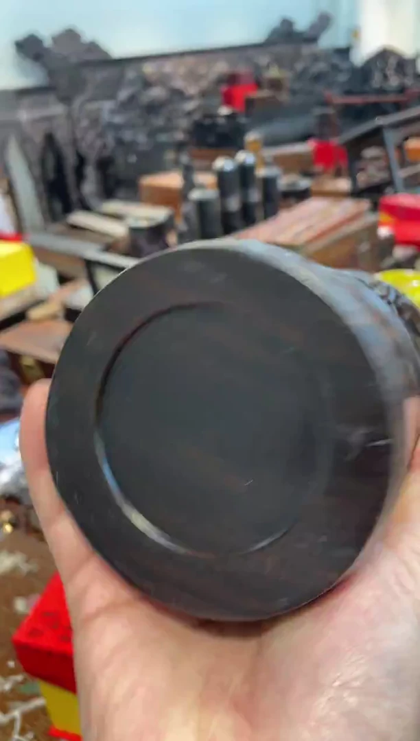 【闪购商品】木檀木笔筒啊啊啊