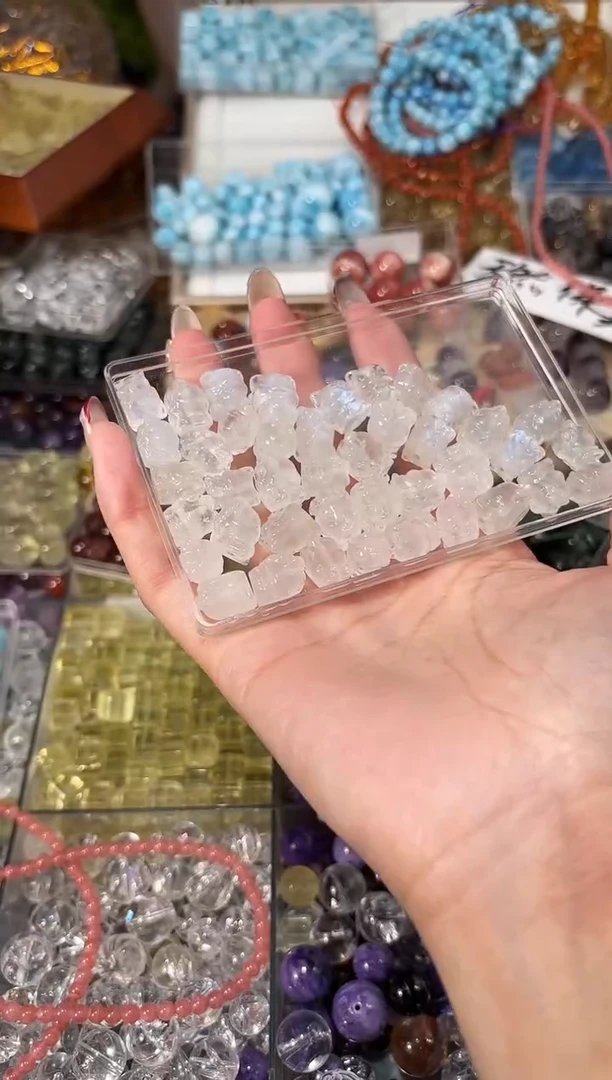 【闪购商品】月光石手链未镶嵌蓝月光凤九一个宽卡9-10