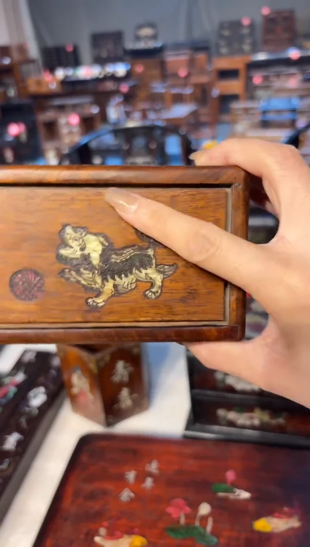 木木黄花梨机关盒木木