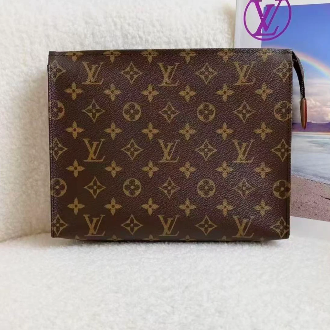 95新 LouisVuitton/路易威登 【安则专属】老花洗漱26包/