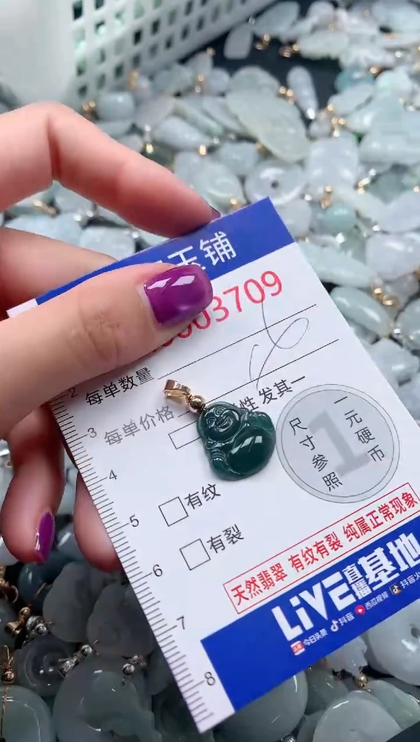 颈饰未镶嵌翡翠3709