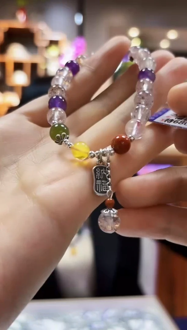 【闪购商品】水晶手链未镶嵌手链