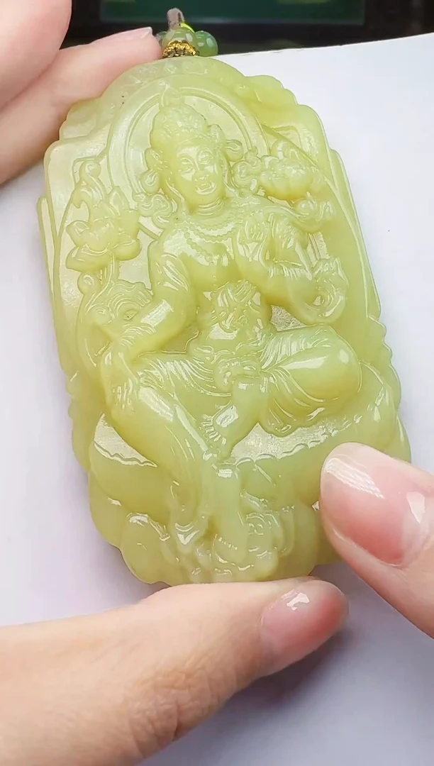 定制和田玉玉见匠心甄选天然和田玉（拍一发一）