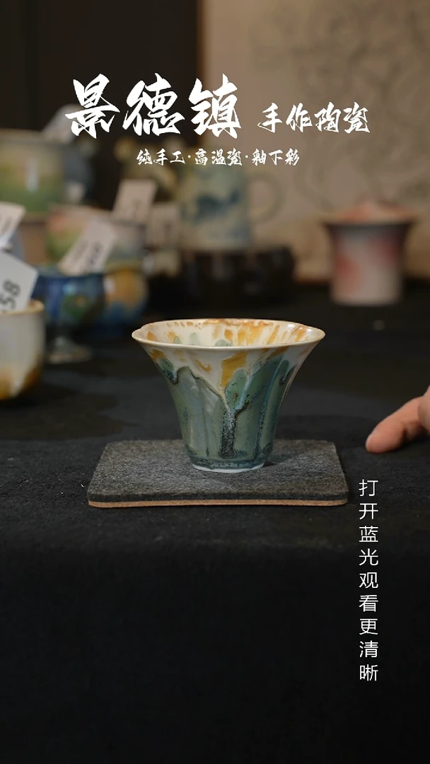 原创原创景德镇手工高温陶瓷564