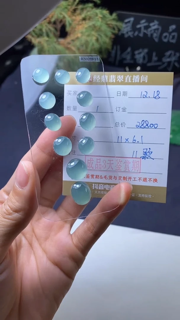 颈饰未镶嵌翡翠挂饰