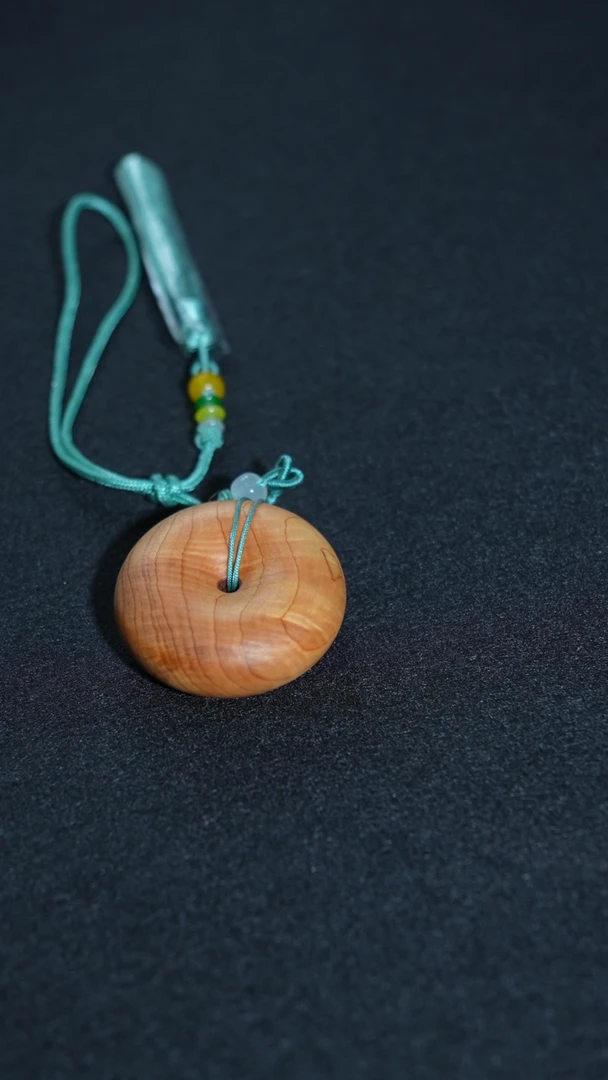 乌木类成套家具崖柏平安扣