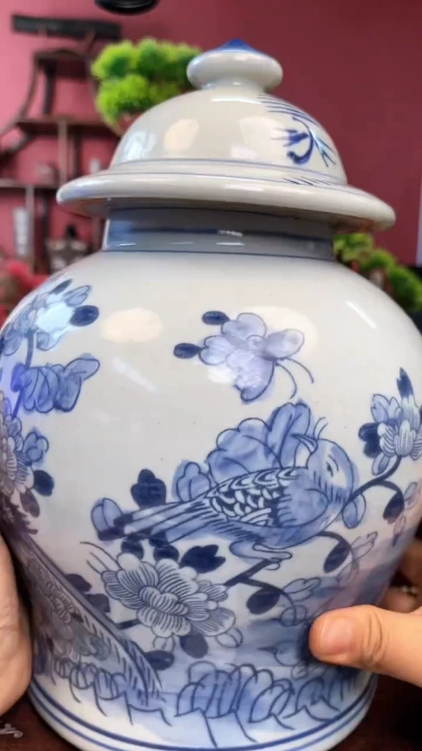 【闪购商品】编号152-青花花罐罐-妍妍批发清