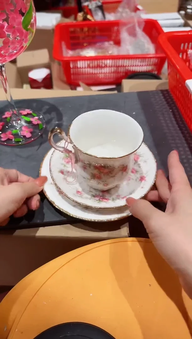 茶宠珐琅首饰盒摆件AD101