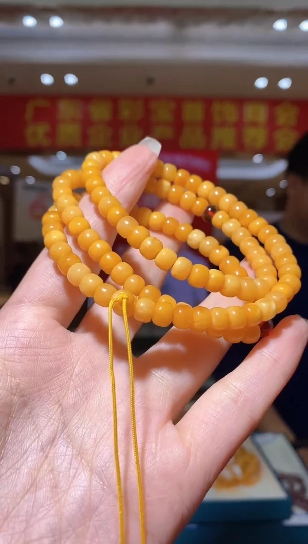 【闪购商品】琥珀颈饰未镶嵌多圈 多样性发其一
