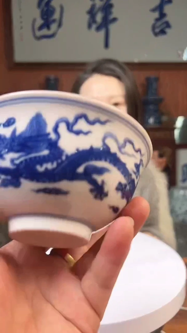 摆件陶景德镇精美陶瓷碗