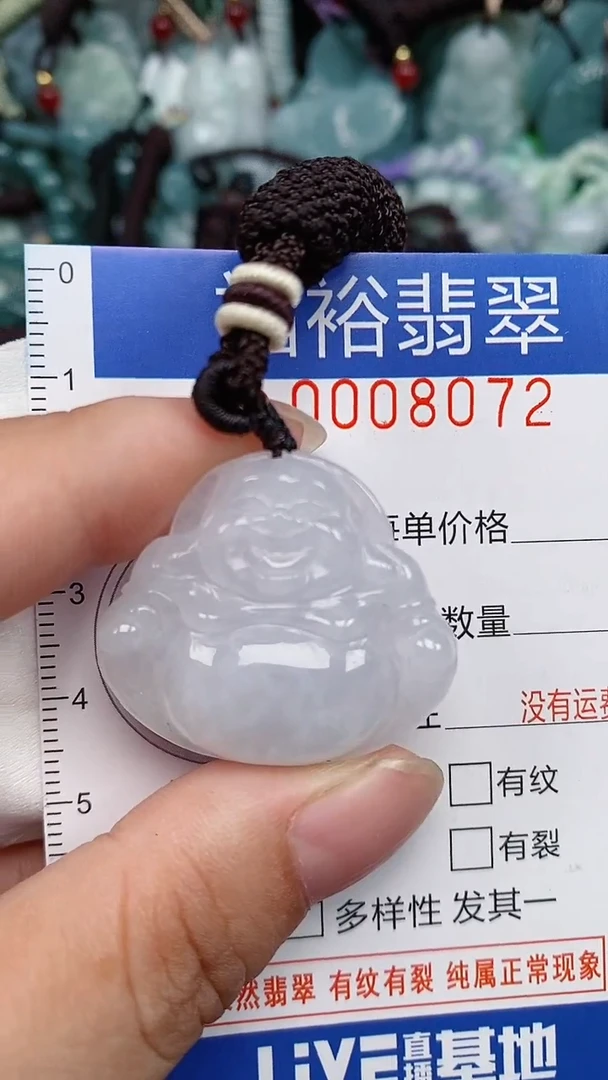 翡翠未镶嵌颈饰...0008072